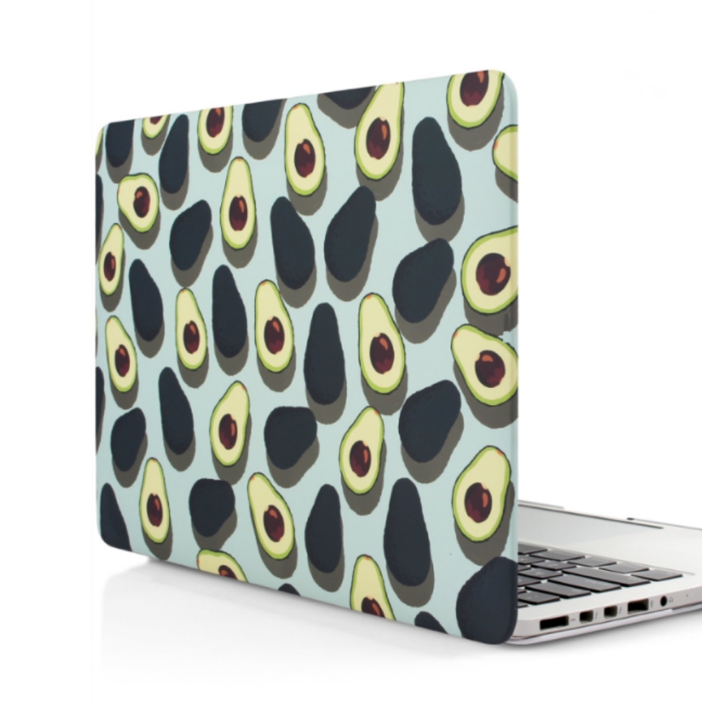 iDOO Matte Rubber Coated Plastic Hard Case - MacBook Pro 13" Avocado A1369 A1466